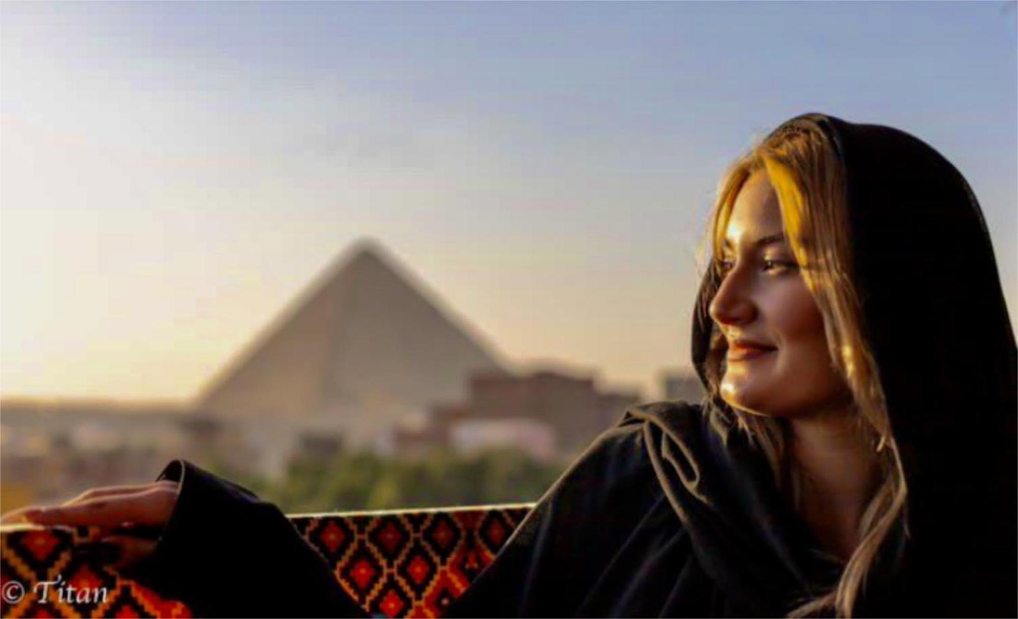Pyramids Circle Middle East View Hotel Il Cairo